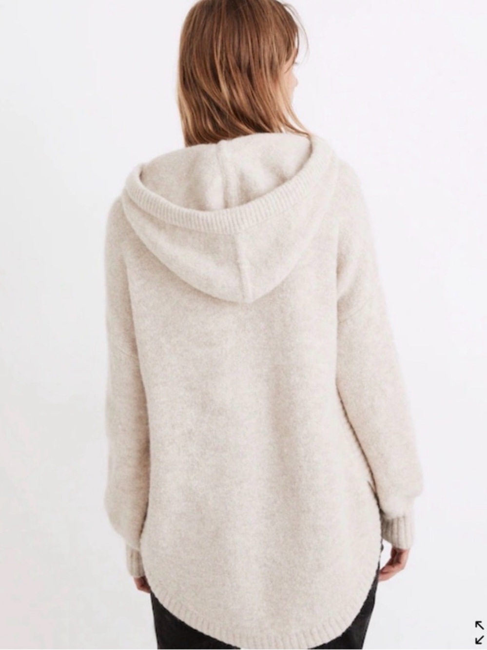 NWT Madewell Wilmington Hoodie Sweater| Medium - Picture 2 of 8
